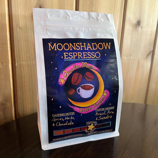 MOONSHADOW: Medium-Dark Roast Coffee Bag